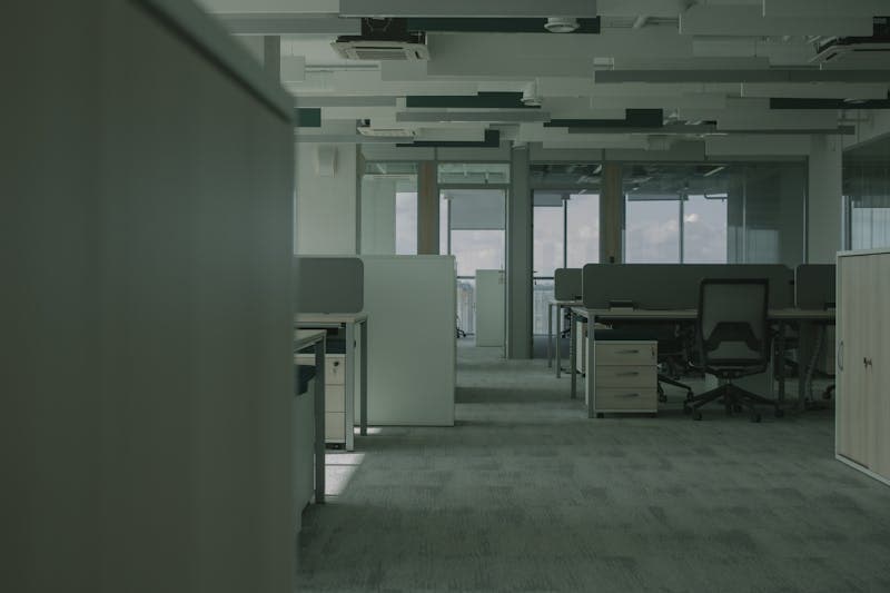 Bureau open-space 200 m²